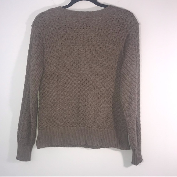 3/$30, Paper Crane Pullover Scoopneck Sweater - Picture 2 of 4